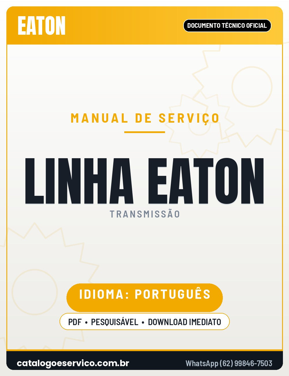 Manual de Serviço EATON LINHA EATON