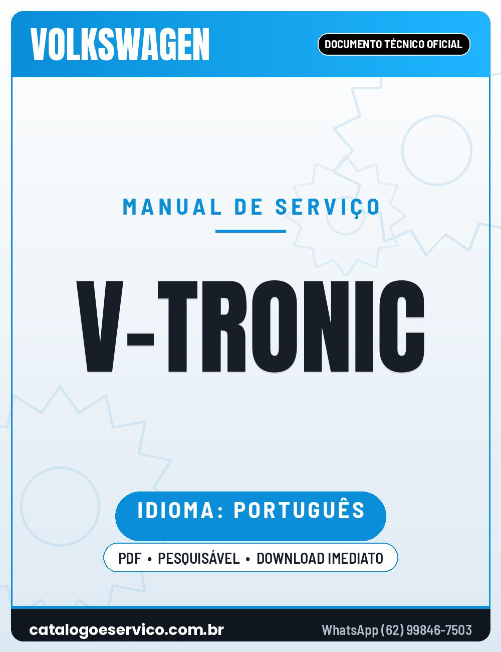 Capa - Manual de Reparação ZF Friedrichshafen ZF-AS Tronic (VW V-Tronic)