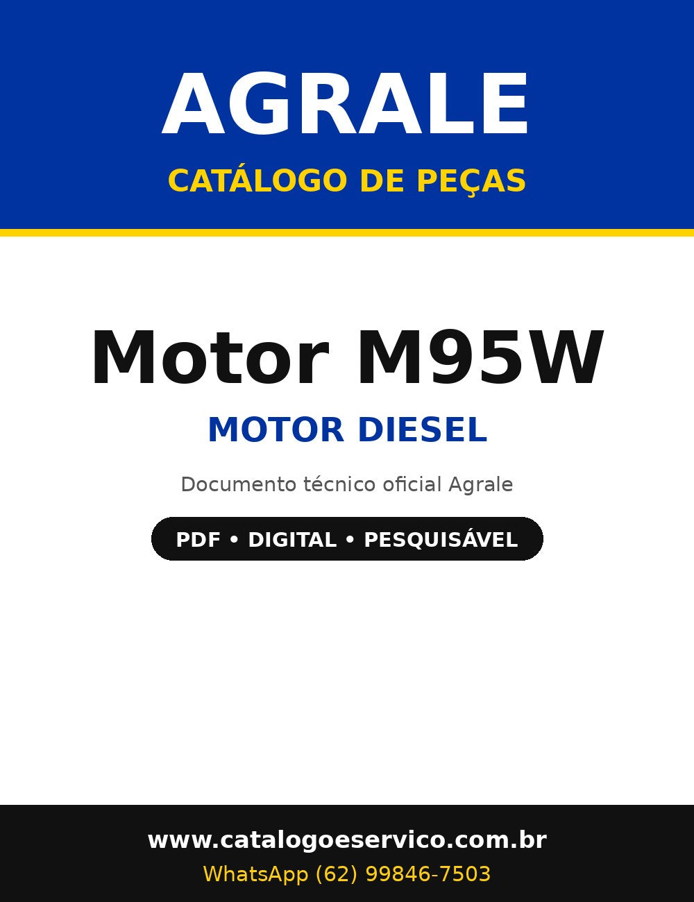 Catálogo Agrale Motor M95W