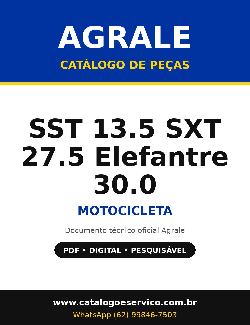 Catálogo Agrale SST SXT Elefantre