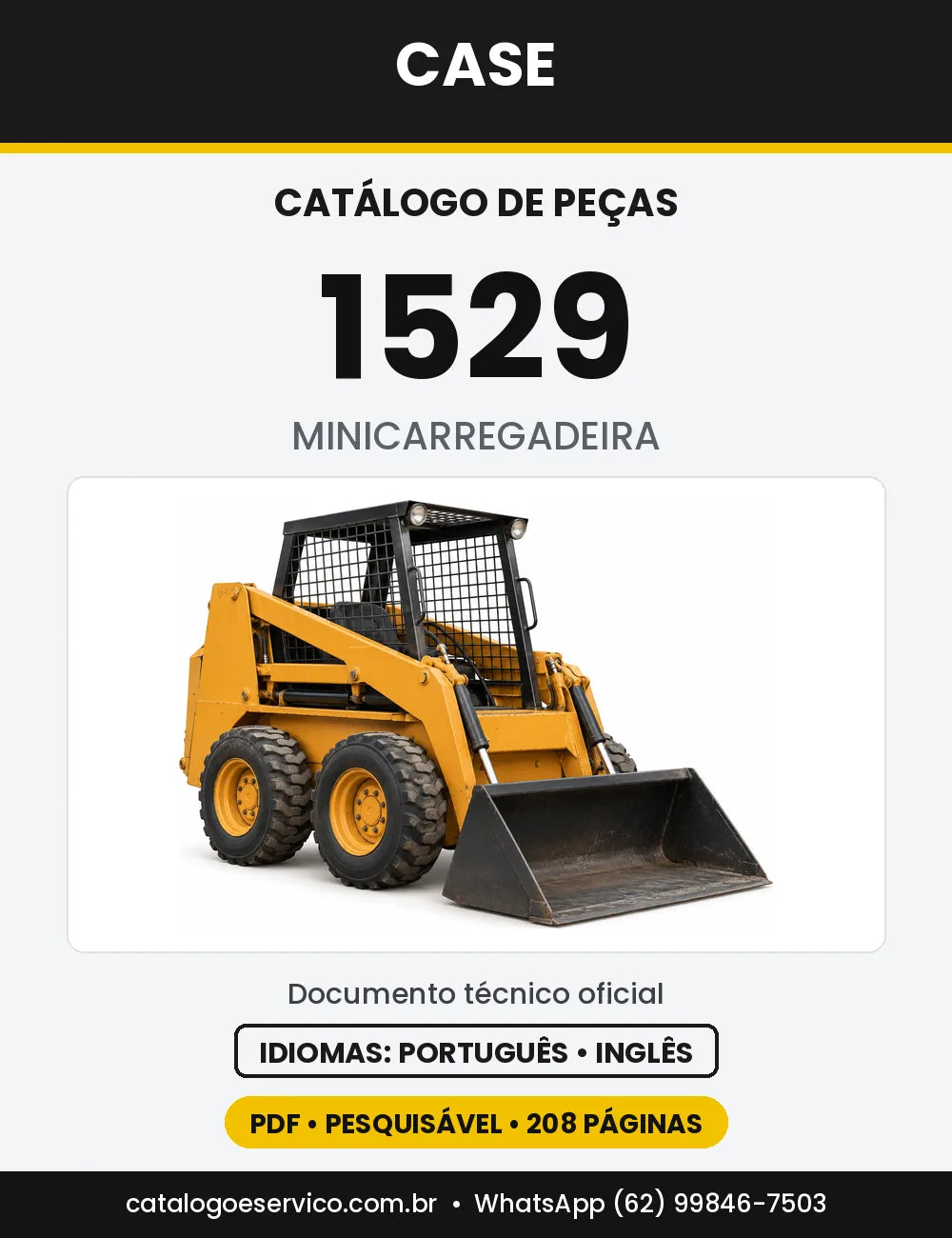Catálogo de Peças Case 1529 (Padrão e Motor Deutz) — versão 1529 padrão (1969-1988)