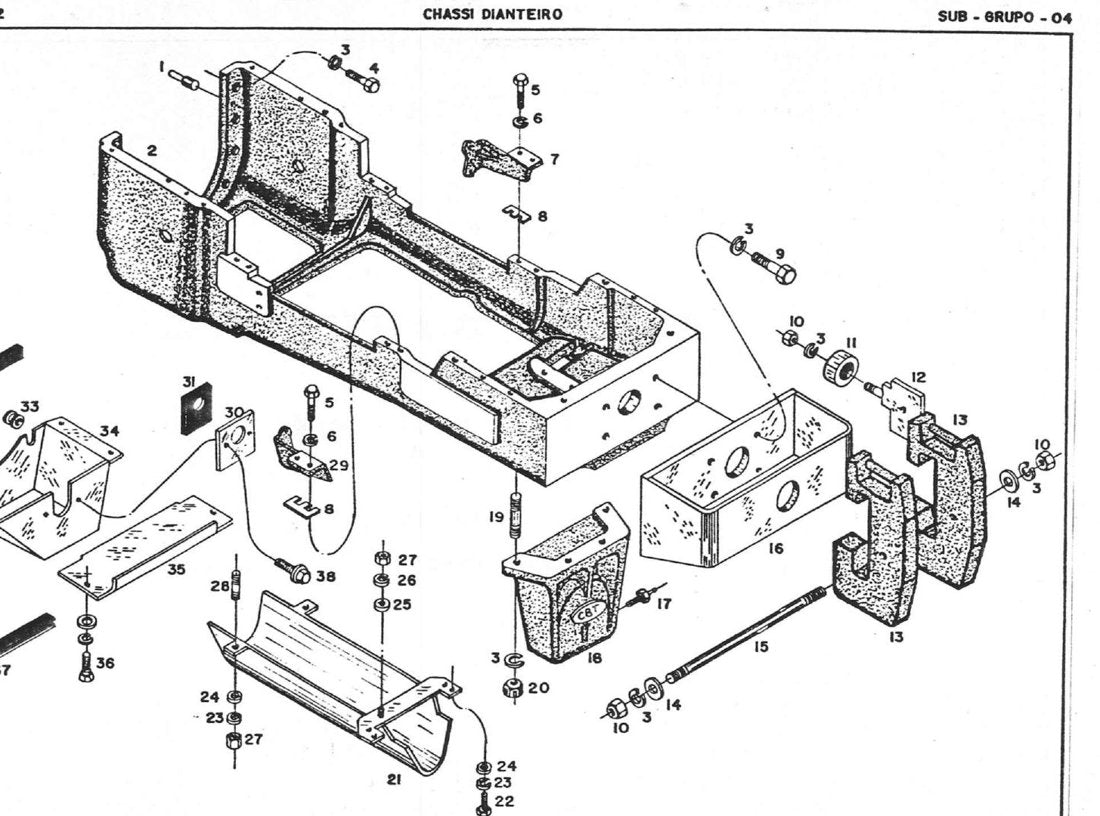 Catálogo de Peças CBT 8450 4x4 Turbo - Trator - página 2
