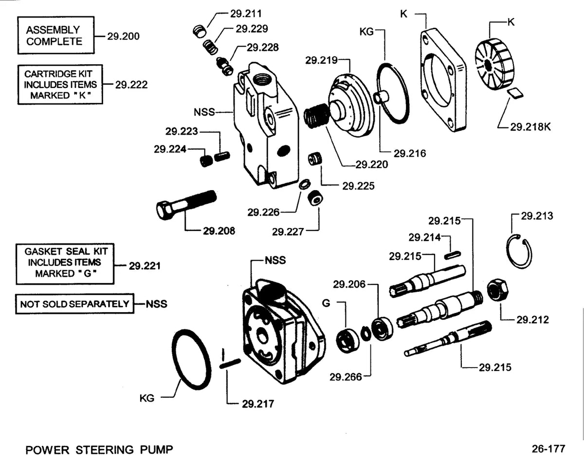 Catálogo de Peças Clark C500-H60/70/80 — vista explodida 3