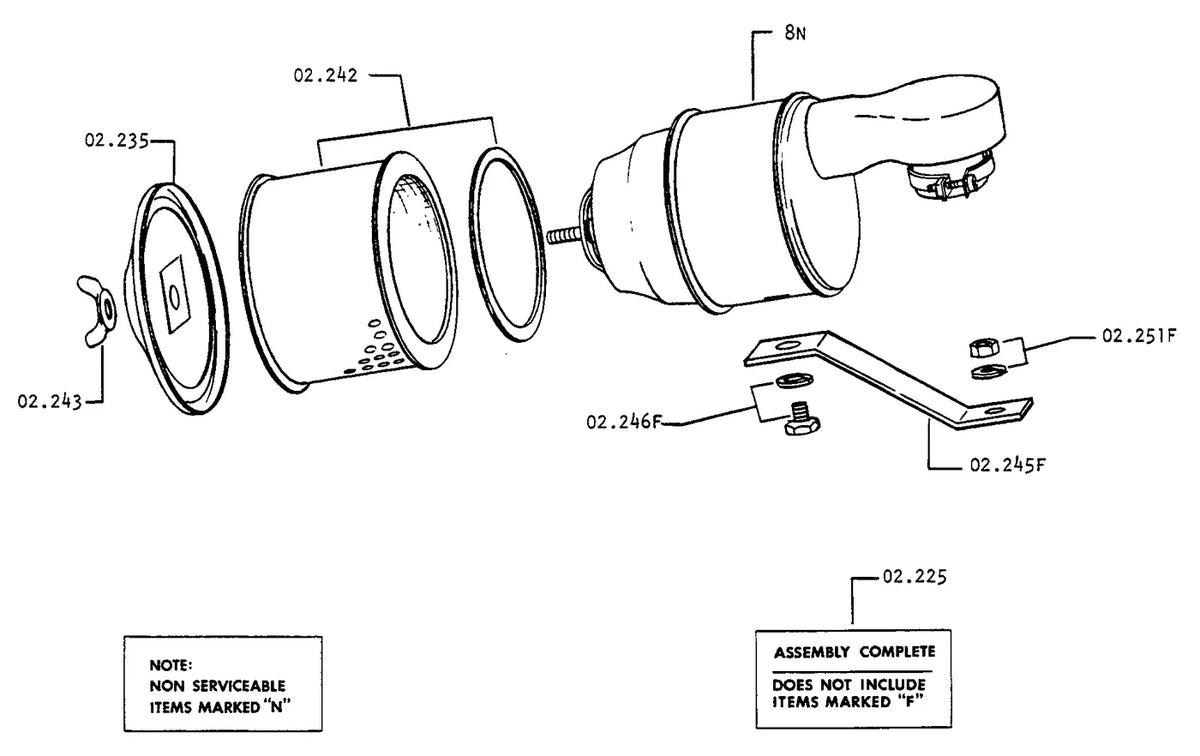 Catálogo de Peças Clark CT6-20B — vista explodida 2
