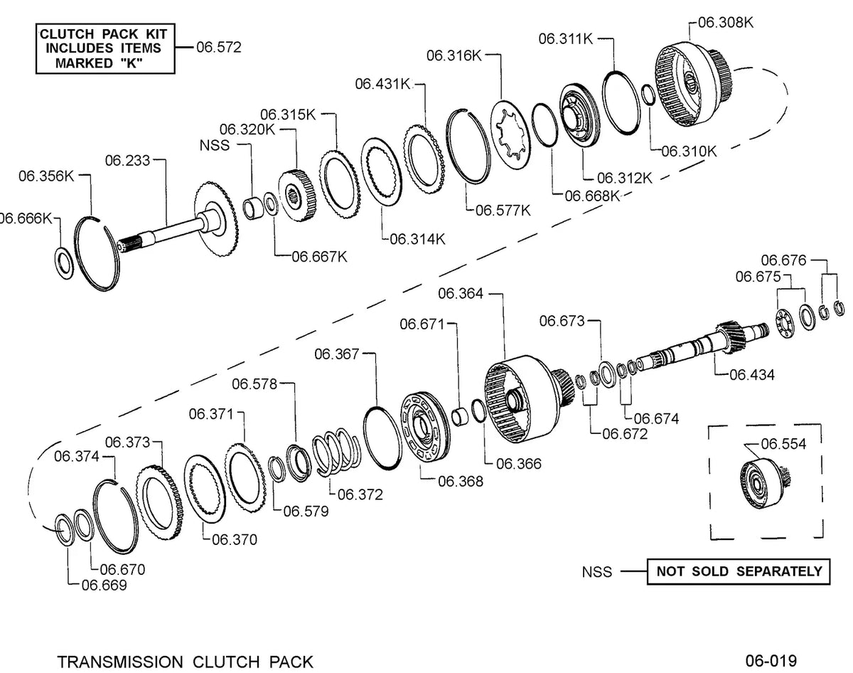 Catálogo de Peças Clark CTA6-40B — vista explodida 2
