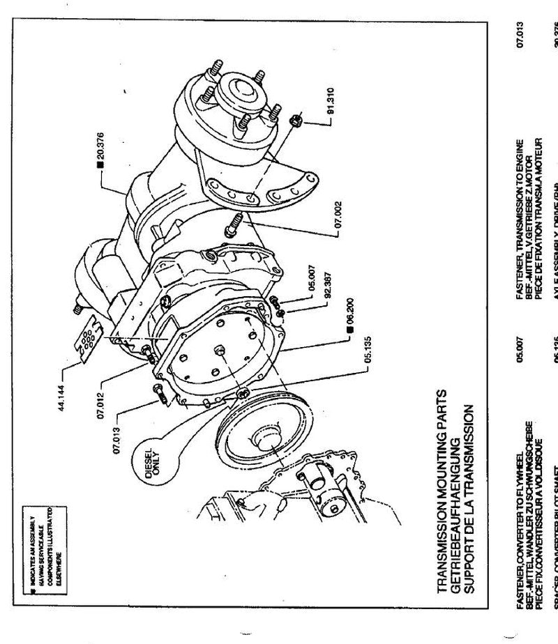 Catálogo de Peças Empilhadeira Clark DPM 20 N/DPM 25 N/DPM 30 N (Ref. I-232-2) - página interna