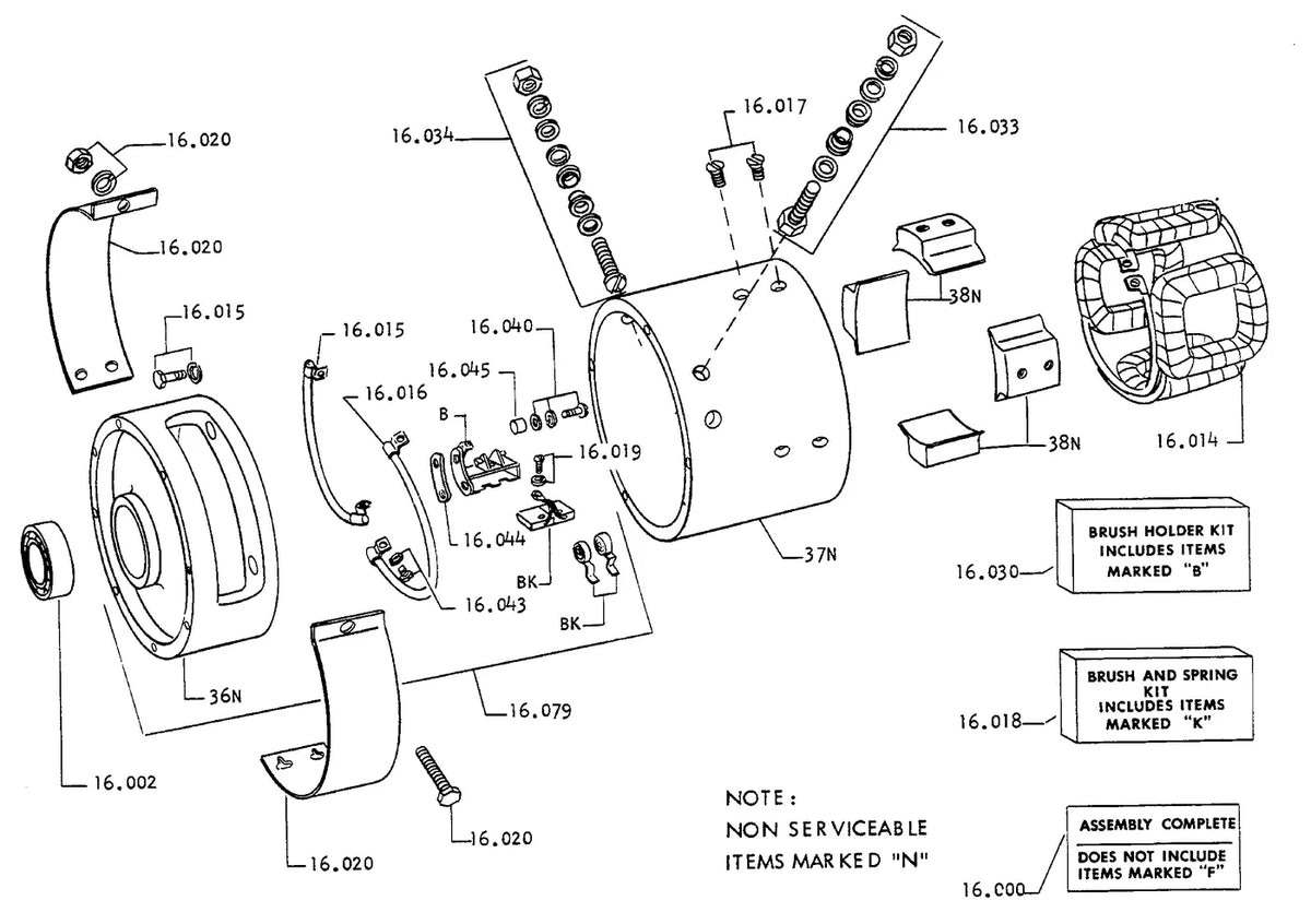 Catálogo de Peças Clark EC30B — vista explodida 1