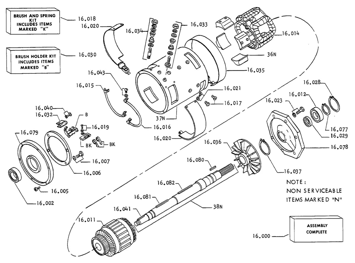 Catálogo de Peças Clark EC500-60/70/80 SV — vista explodida 1
