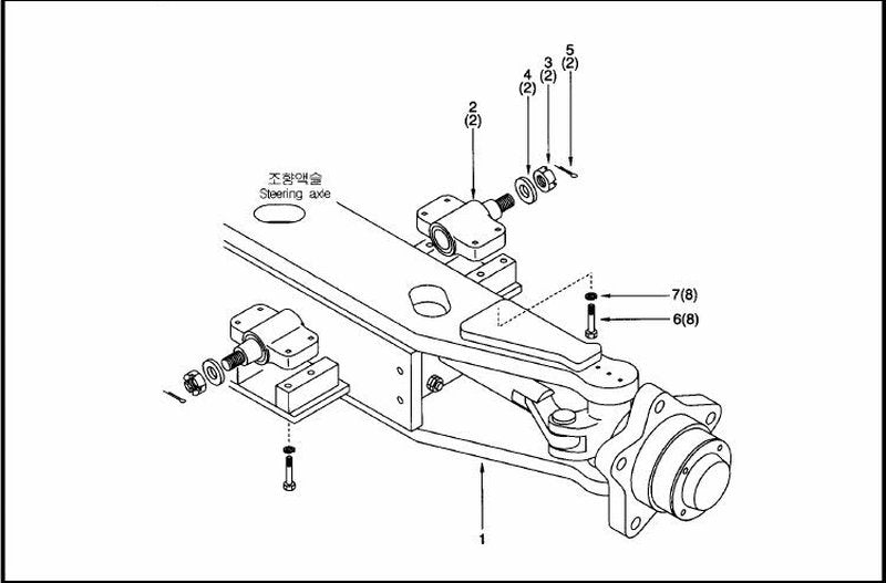 Catálogo de Peças Empilhadeira Clark FX 353D/FX 403D/FX 453D/SF 35D/SF 40D - página interna