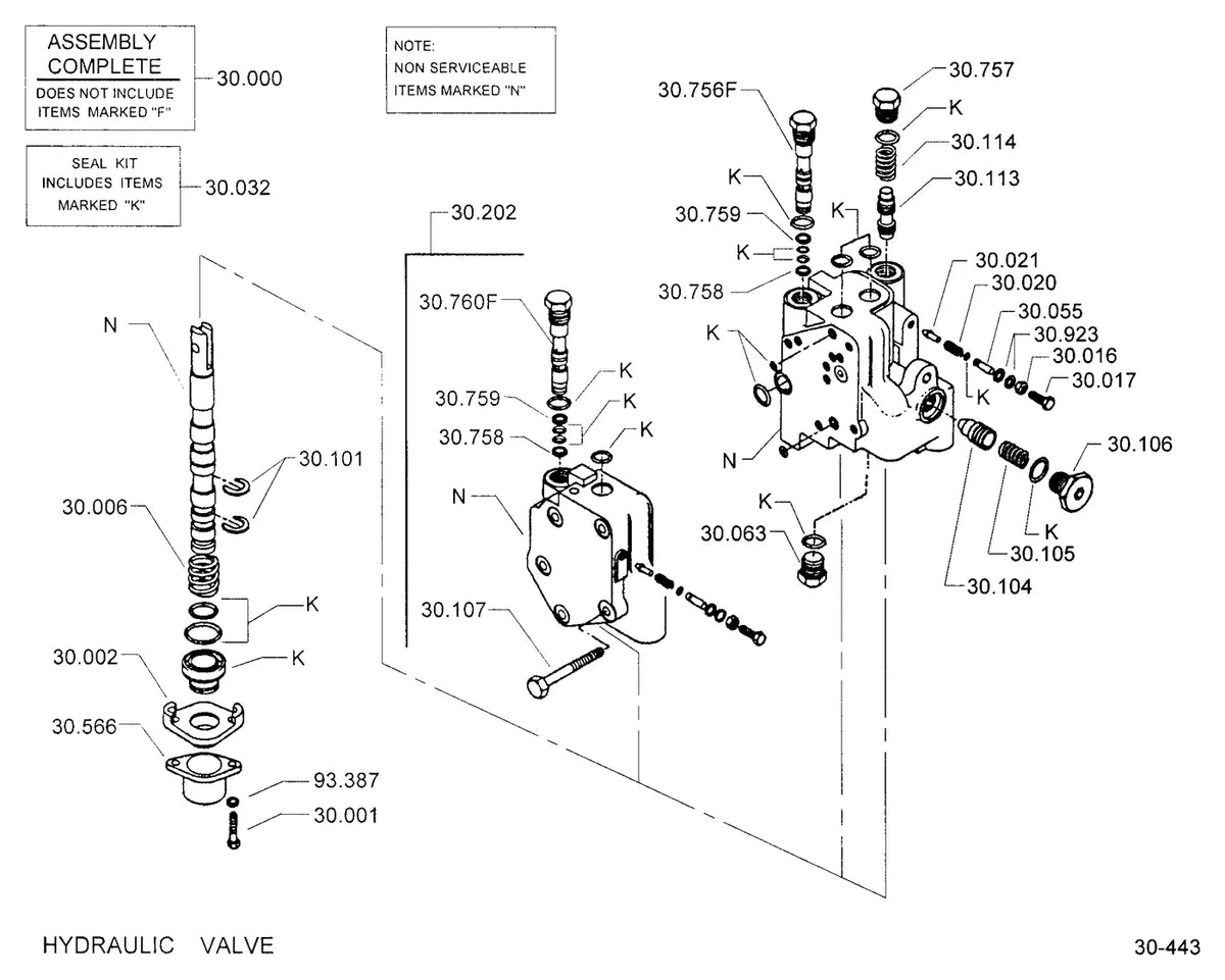 Catálogo de Peças Clark GCX20/30 Continental Engine — vista explodida 4