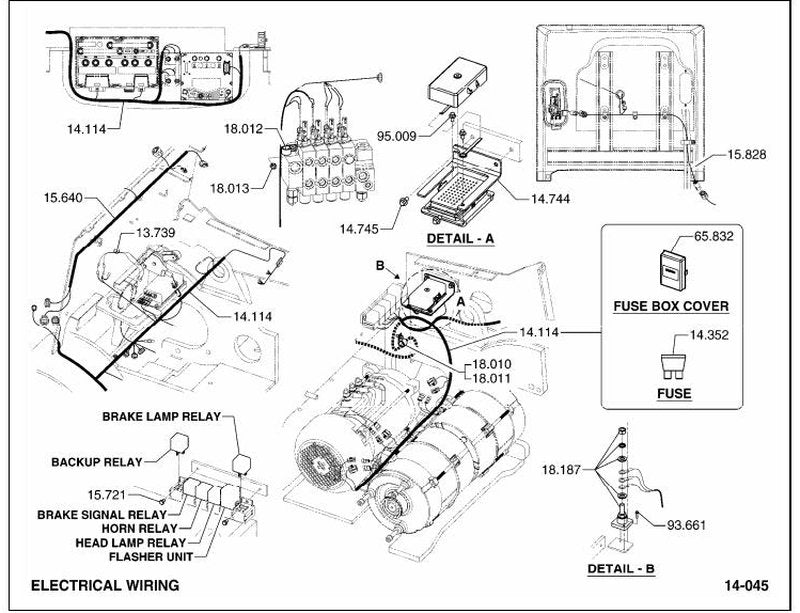 Catálogo de Peças Empilhadeira Clark GTX 16/GTX 18/GTX 20s (Lot 9675) - página interna