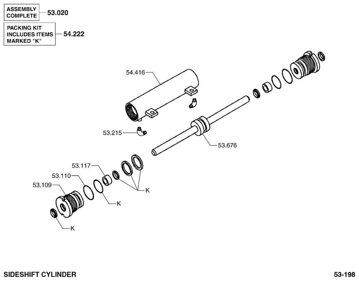 Catálogo de Peças Clark SRX16 / SRX14 / SRX146 — vista explodida 3