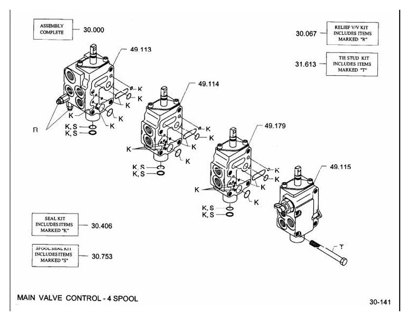 Catálogo de Peças Empilhadeira Clark TMX 12/TMX 13/TMX 15s/TMX 15/TMX 17 (Lot 9803) - página interna