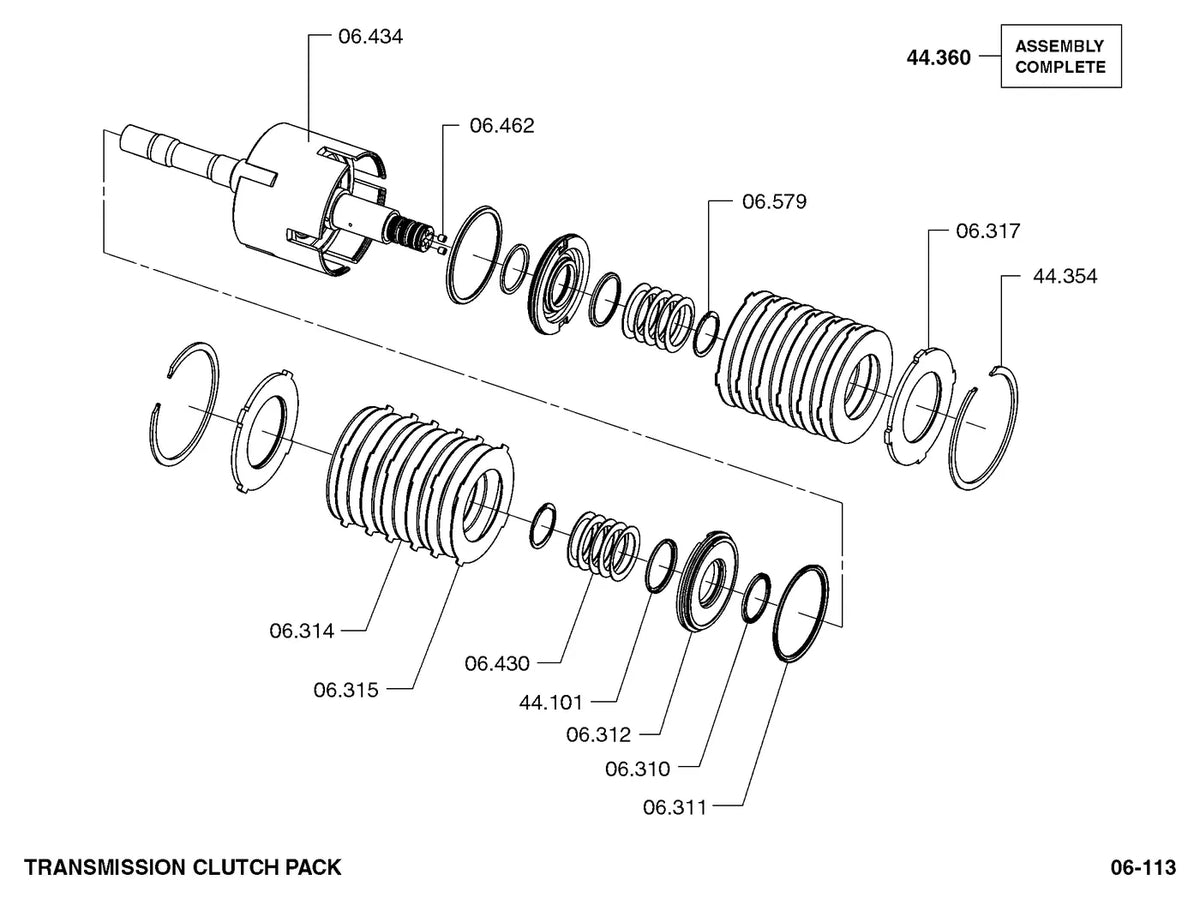 Catálogo de Peças Clark VL30C / VL35C / VL40SC / VL30P / VL35P / VL40SP — vista explodida 2