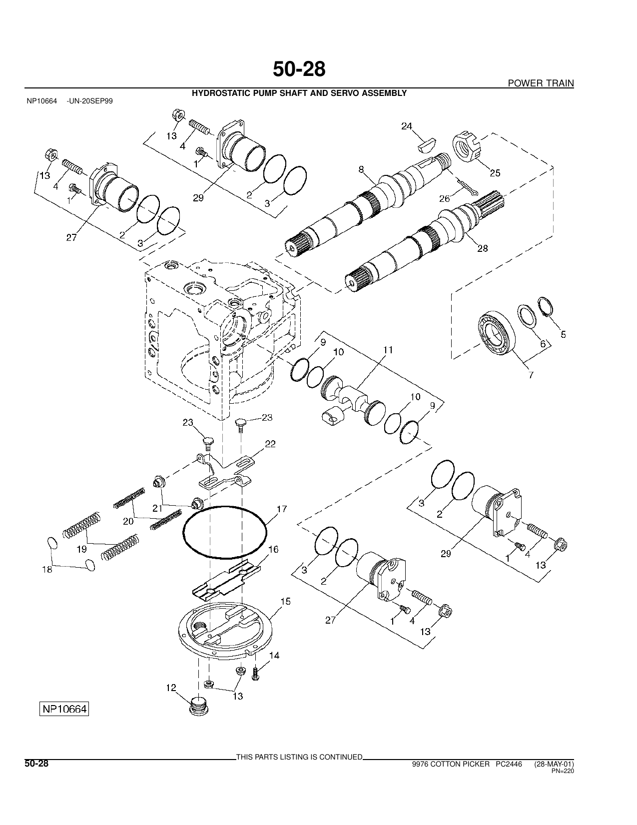 Catálogo de Peças Colhedora de Algodão John Deere 9976