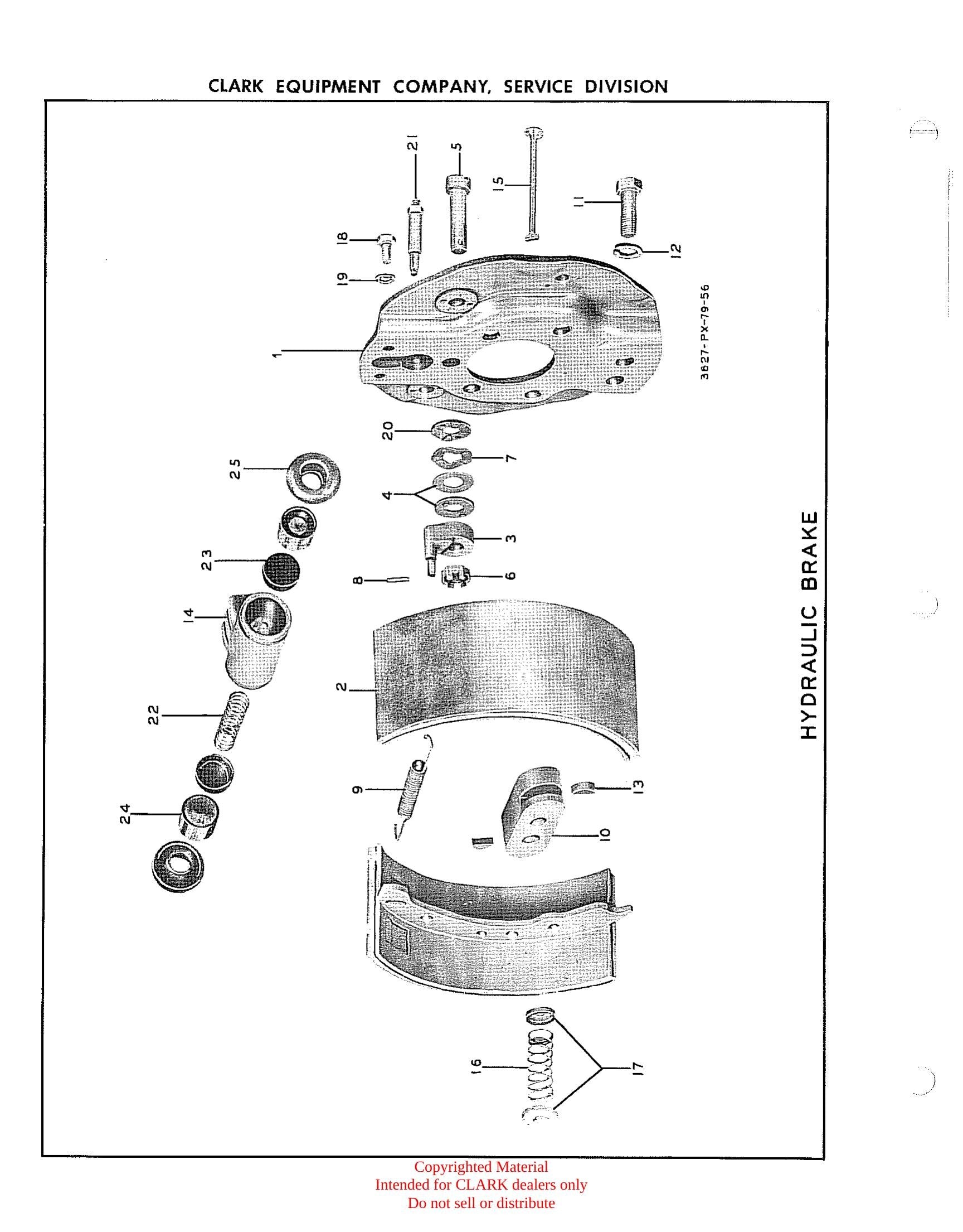 Catálogo de Peças Empilhadeira Clark Clarklift CY 40 (Lot 224) - página interna
