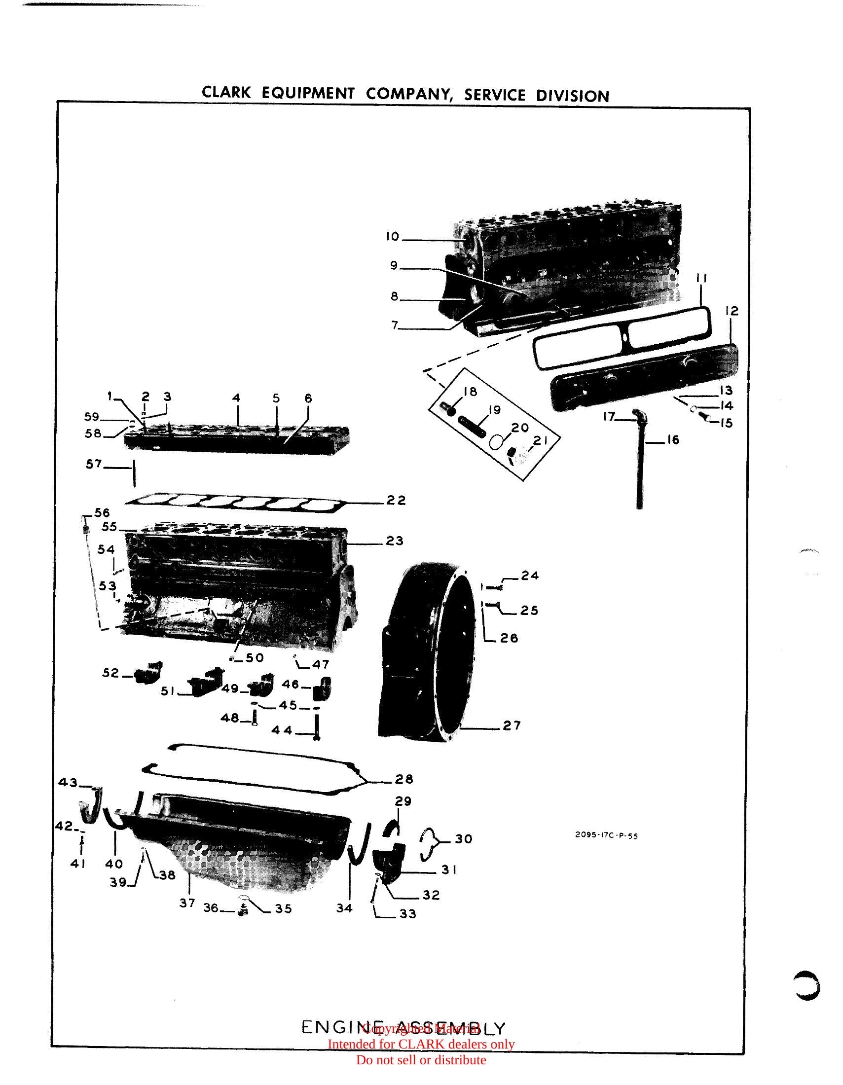 Catálogo de Peças Empilhadeira Clark Clarklift CY 80 (Book X114A2) - página interna