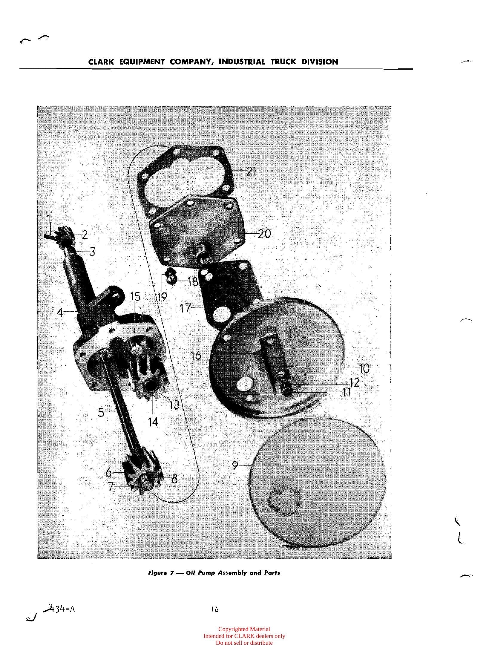 Catálogo de Peças Empilhadeira Clark Gas Clipper 'C' (Serial 1934) - página interna