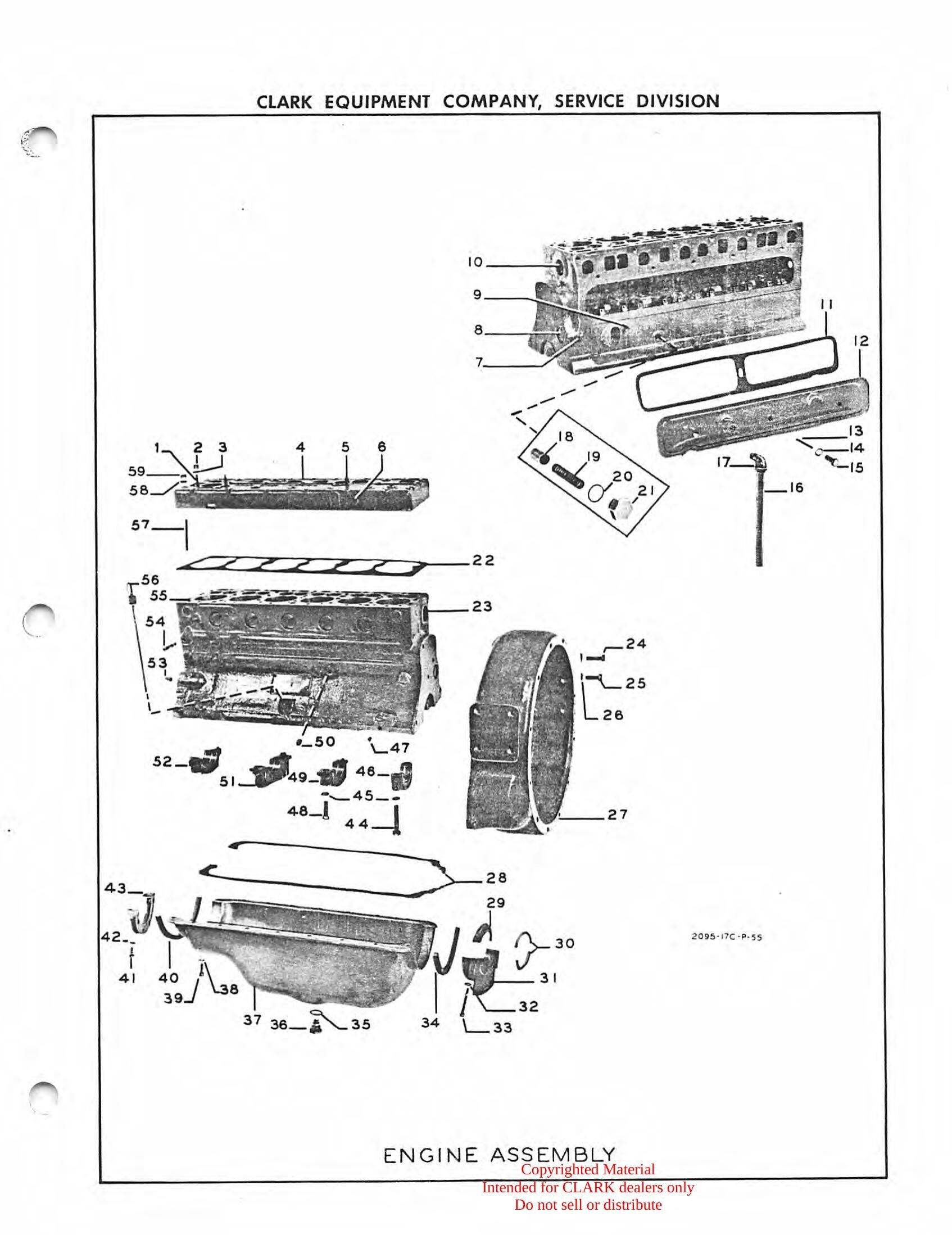Catálogo de Peças Empilhadeira Clark Yardlift 100 (Lot 38) - página interna