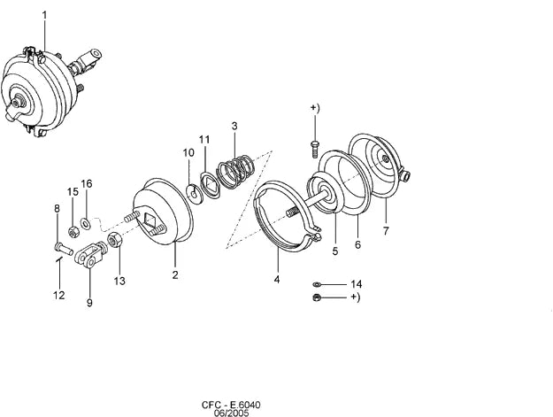 Catálogo de Peças Ford Cargo 1517 — vista explodida 2