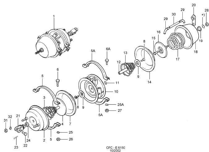 Catálogo de Peças Ford Cargo 1716 Argentina — vista explodida 2