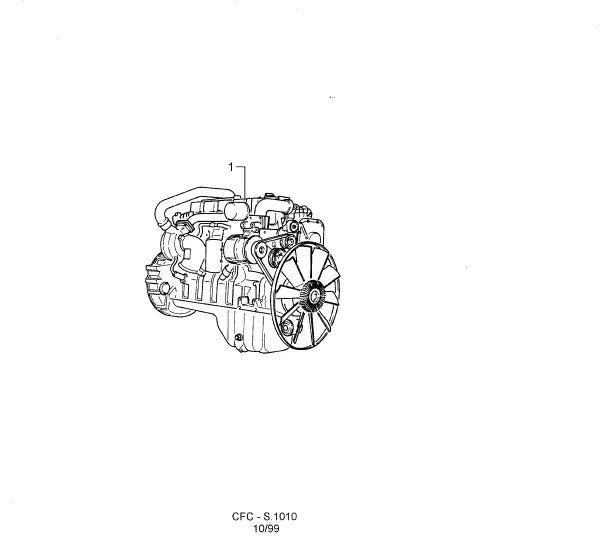 Catálogo de Peças Ford Cargo 3222 — vista explodida 4