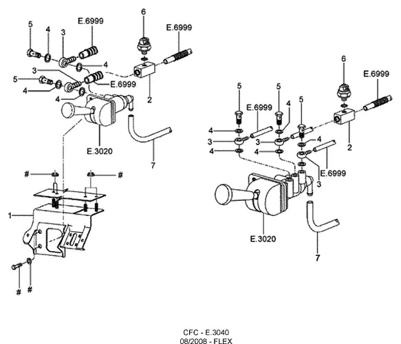 Catálogo de Peças Ford Cargo 4031 — vista explodida 2