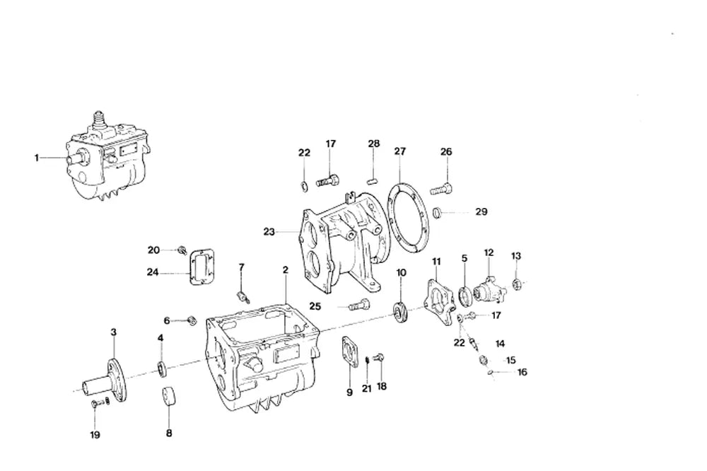 Catálogo de Peças Ford F-4000 — vista explodida 2