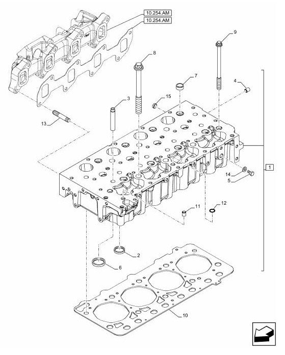 Catálogo de Peças Motor FPT F5CE5454C — Motor Diesel - página 2