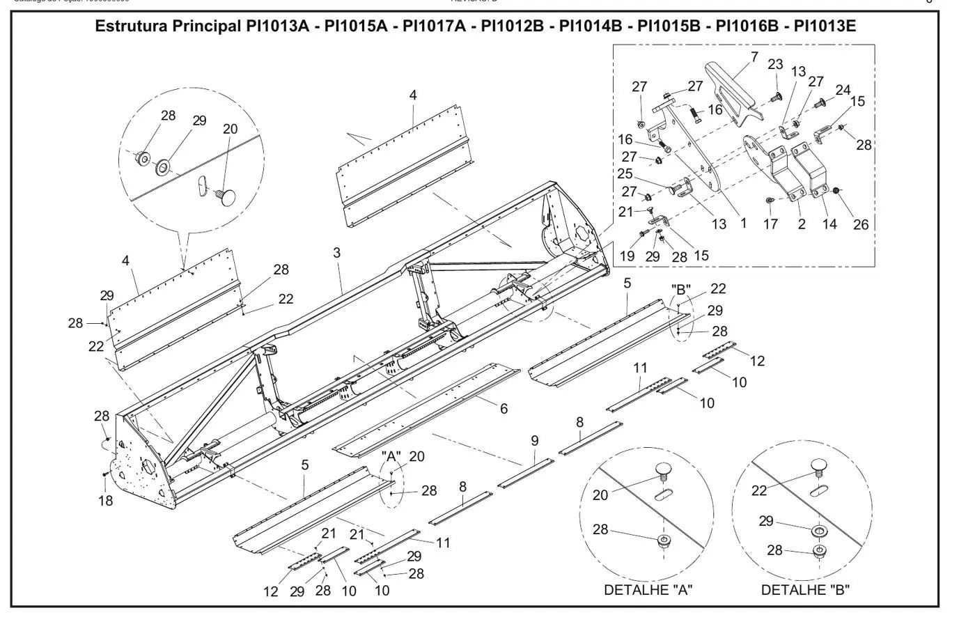Catálogo de Peças GreenSystem PI10 Plataforma de Milho — página interna 3