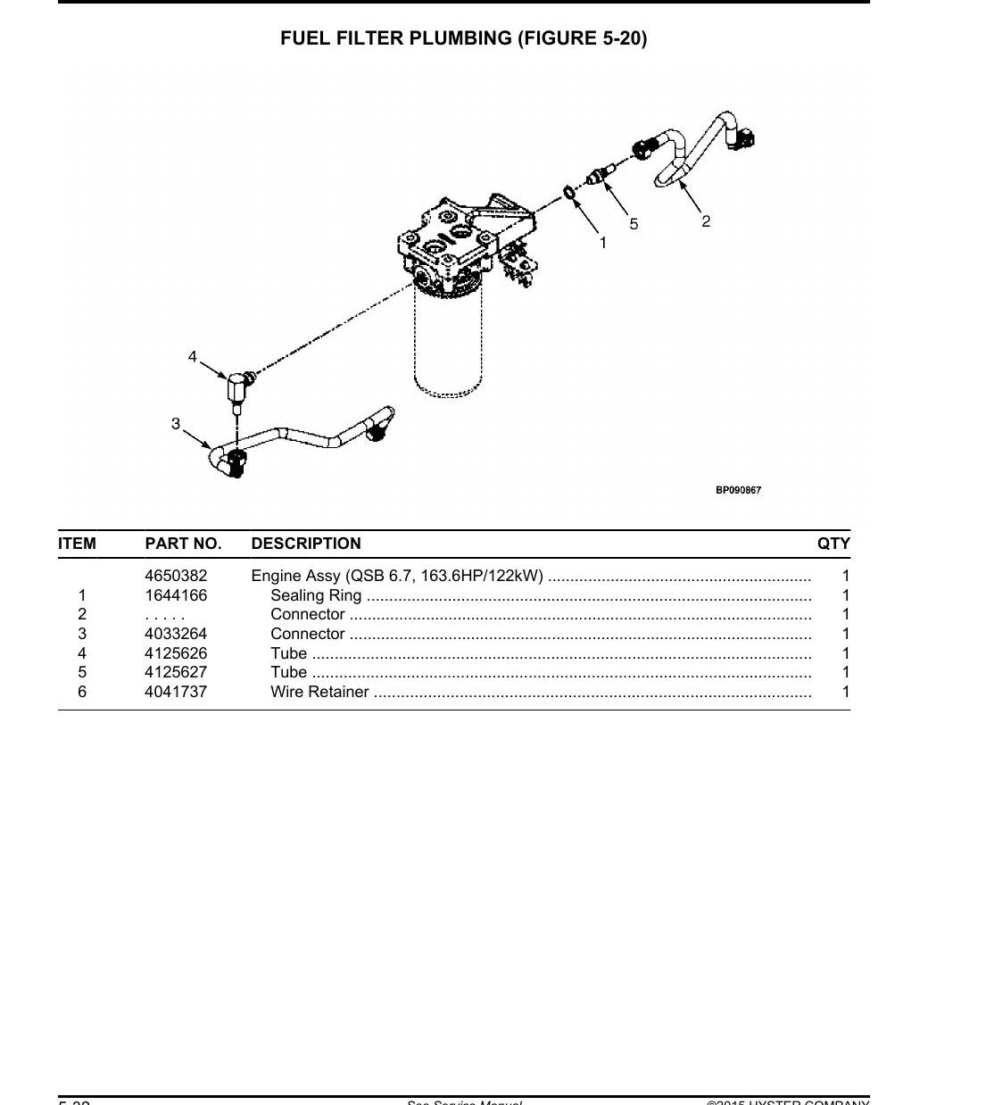 Catálogo de Peças Hyster H13XM-6 H14XM-6 H16XM-6 H10XM-12 H6XM-12EC H7XM-12EC Empilhadeira (K019) - página estratégica 2