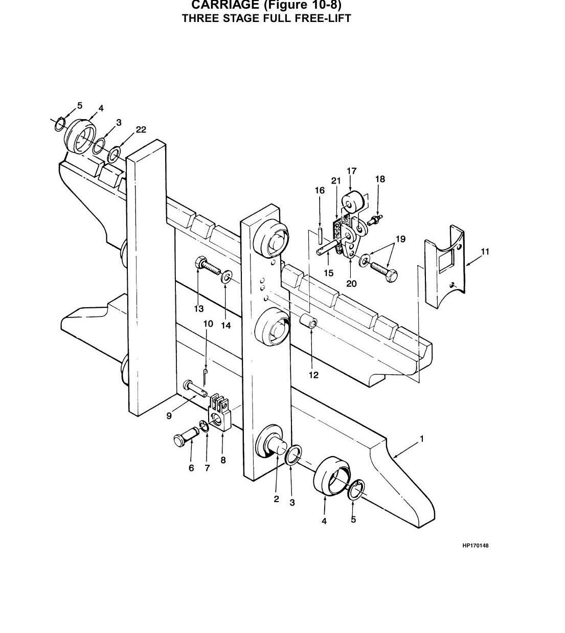 Catálogo de Peças Hyster Spacesaver S135XL2 S155XL2 Empilhadeira (B024) - página estratégica 2