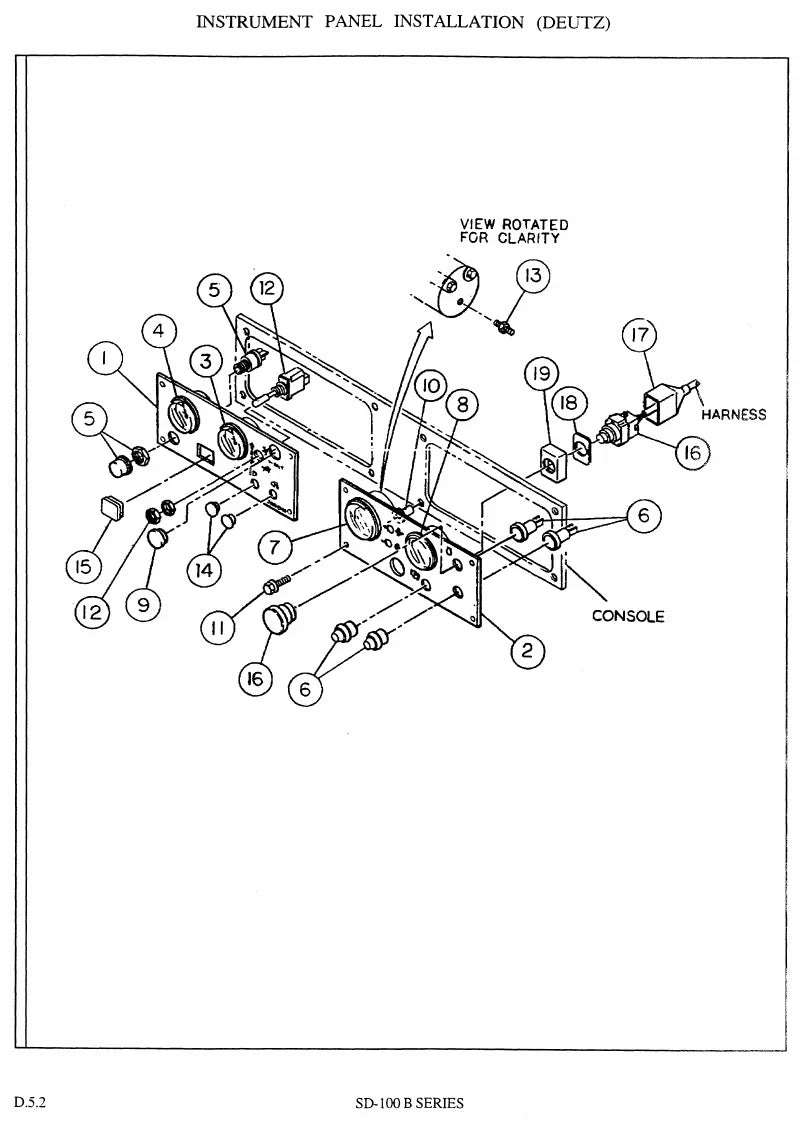 Catálogo de Peças Ingersoll-Rand SD-100B SD-100DB SD-100FB — página interna 3