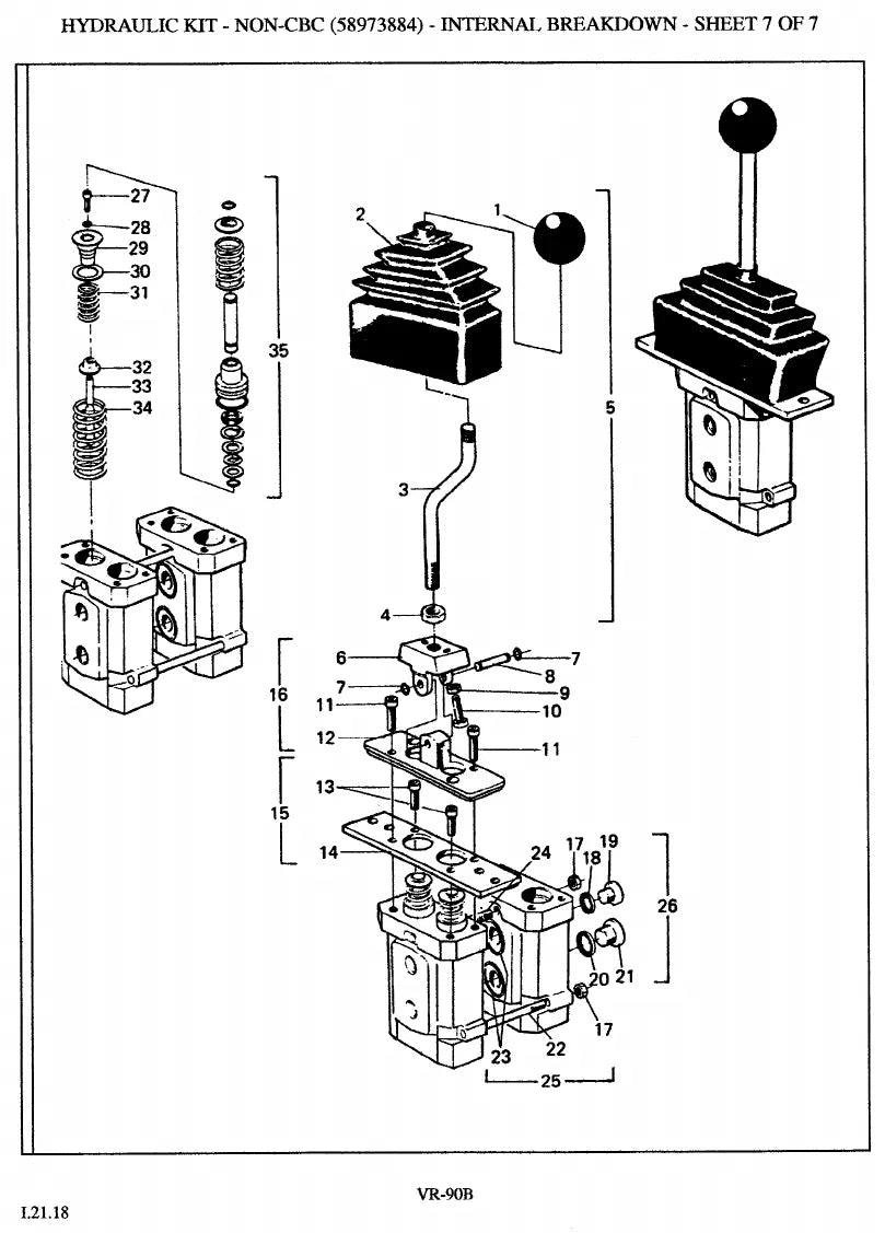 Catálogo de Peças Ingersoll-Rand VR-90B — página interna 4