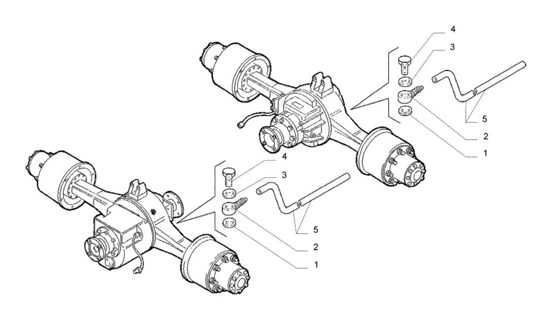 Vista explodida 3 do catálogo de peças Iveco EuroTech 440E42TZ-P