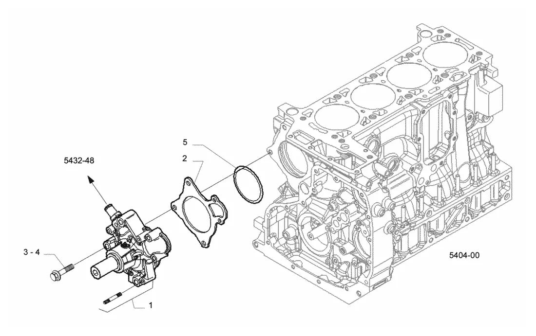 Vista explodida 2 do catálogo de peças Iveco Nova Daily 70C16 HD
