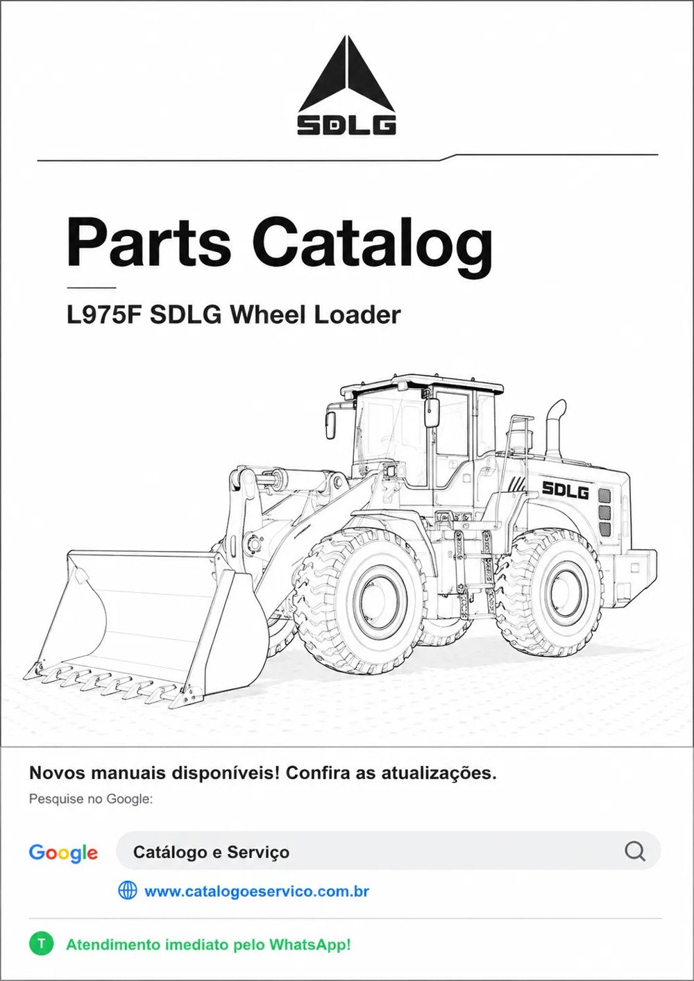 Catálogo de Peças L975F SDLG Pá Carregadeira
