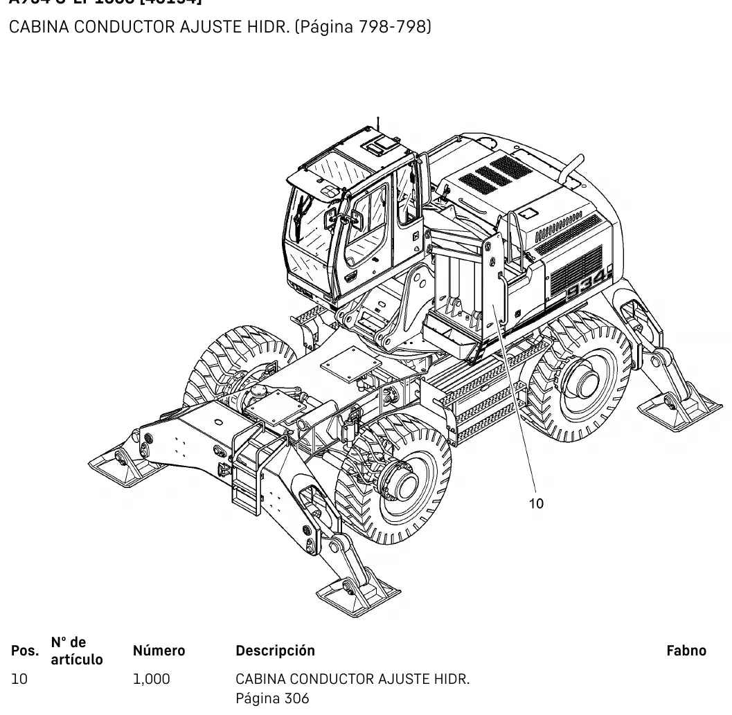 Liebherr A934 C — vista 3 do documento