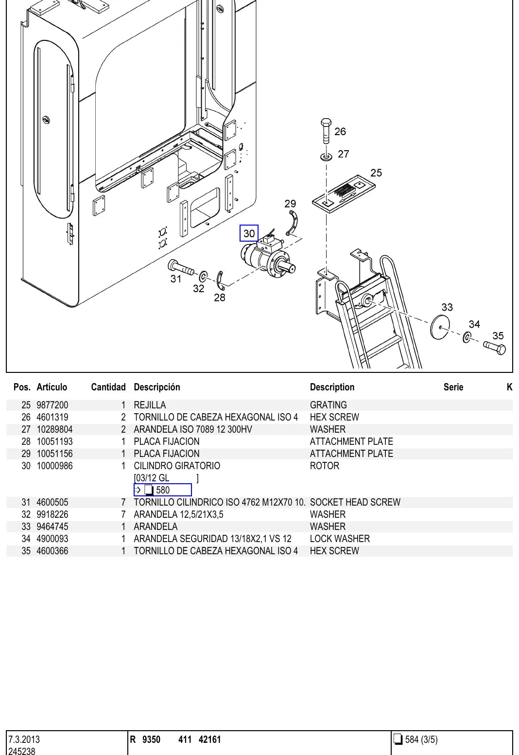 Liebherr R 9350 — vista 3 do documento