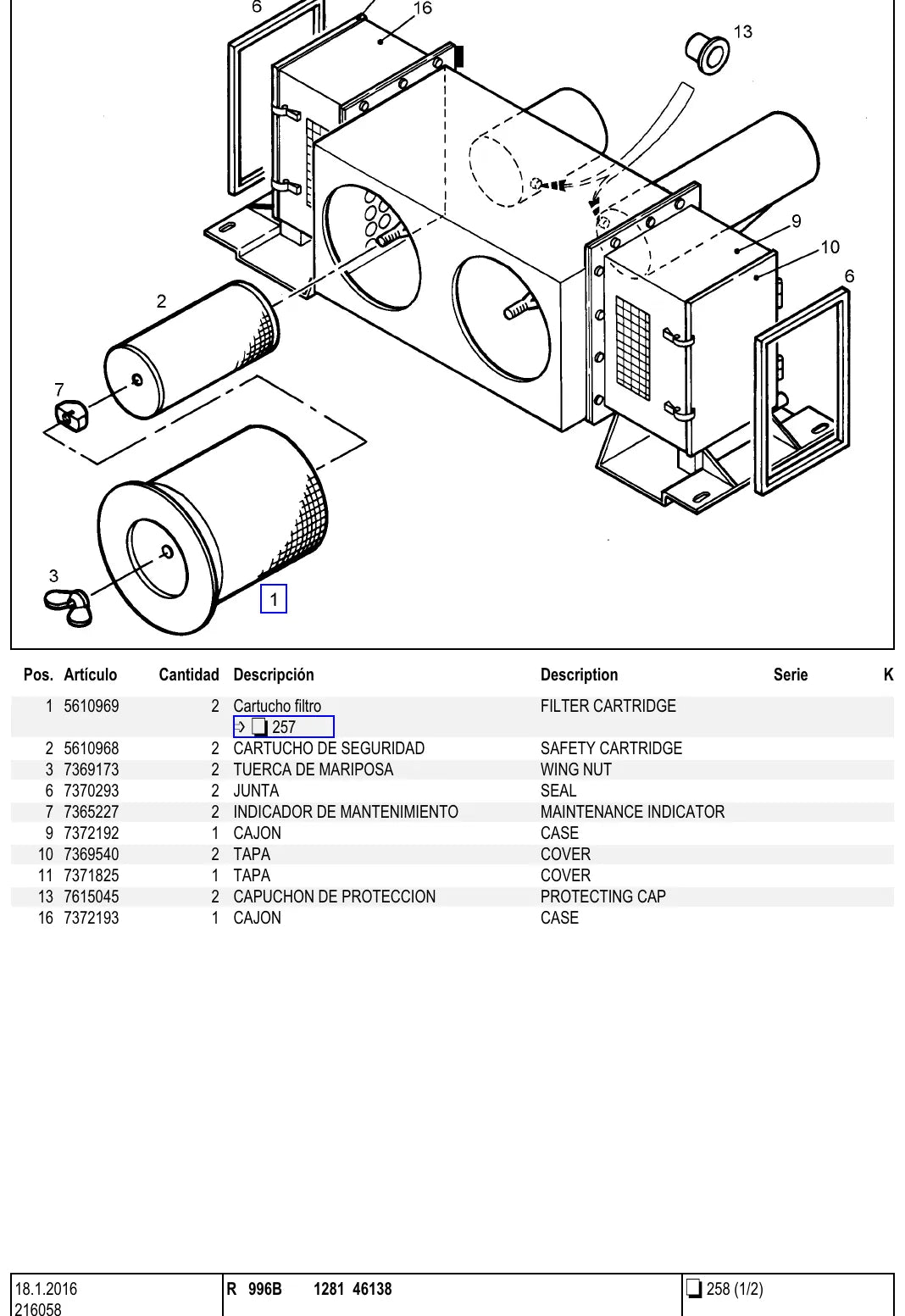Liebherr R 996B — vista 1 do documento
