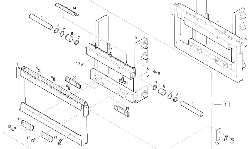 Catálogo de Peças Linde R14 R16 R20 Série 1120 — página interna 2