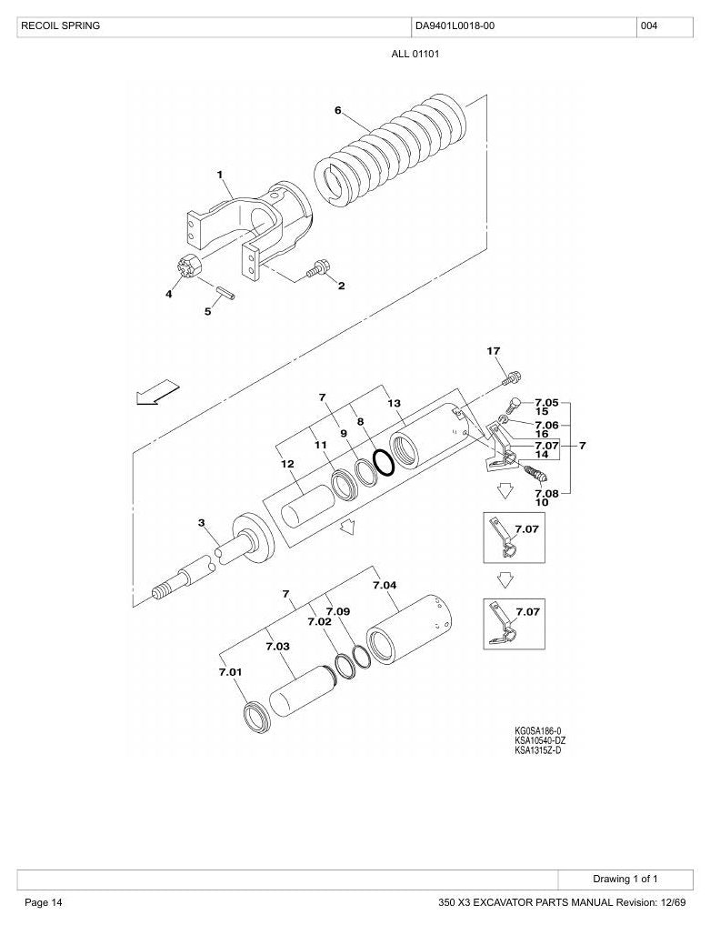 Catálogo de Peças Link-Belt 350X3 Escavadeira Hidráulica — página interna 3