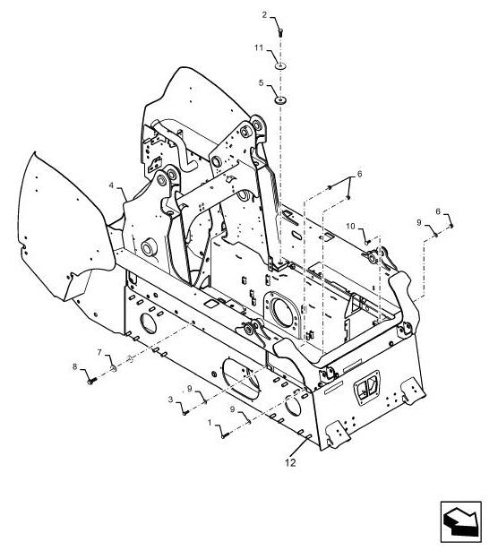 Catálogo de Peças New Holland L318 — Minicarregadeira Skid Steer - página 2