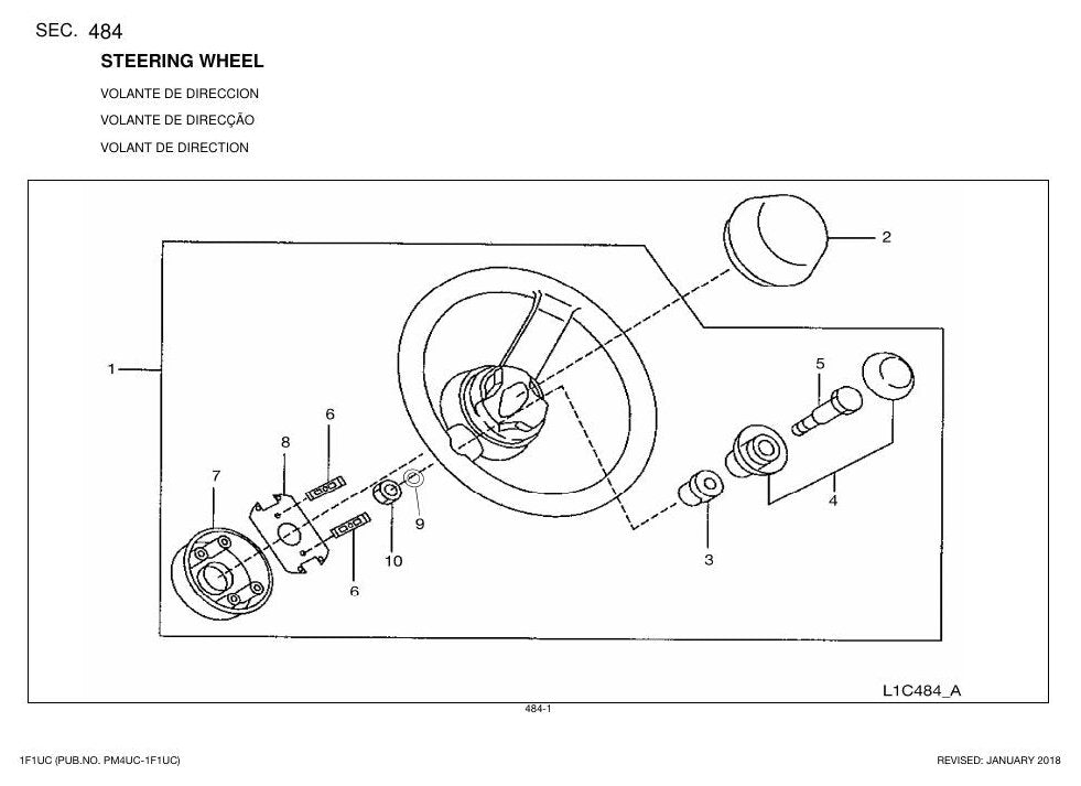 1F1 UC - Catálogo de Peças Nissan