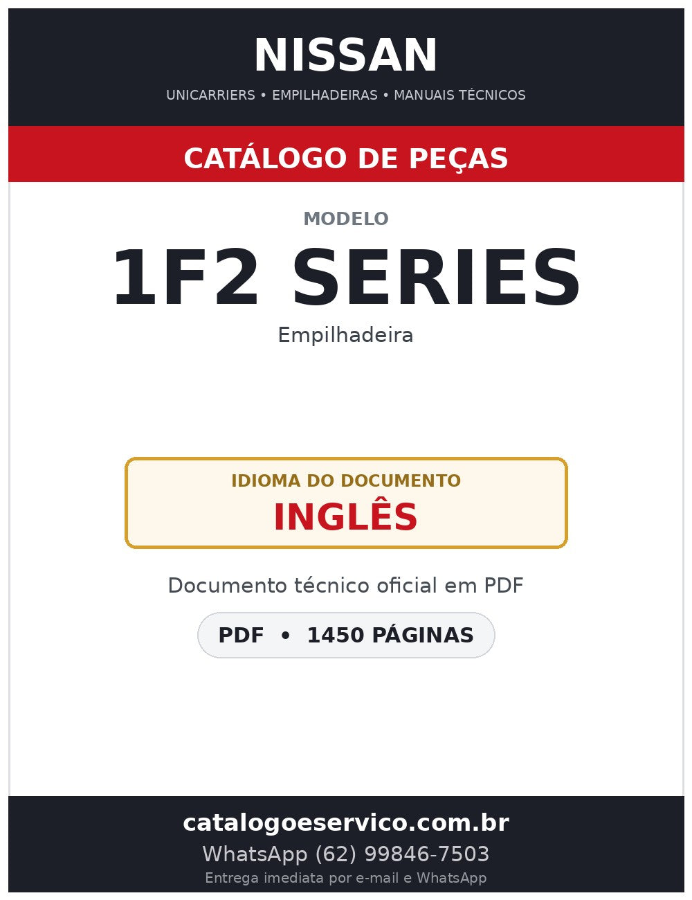 1F2 SERIES - Catálogo de Peças Nissan