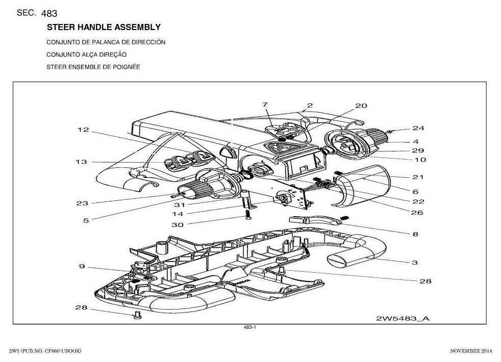 2W5 SERIES - Catálogo de Peças Nissan