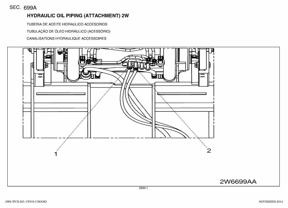 2W6 SERIES - Catálogo de Peças Nissan