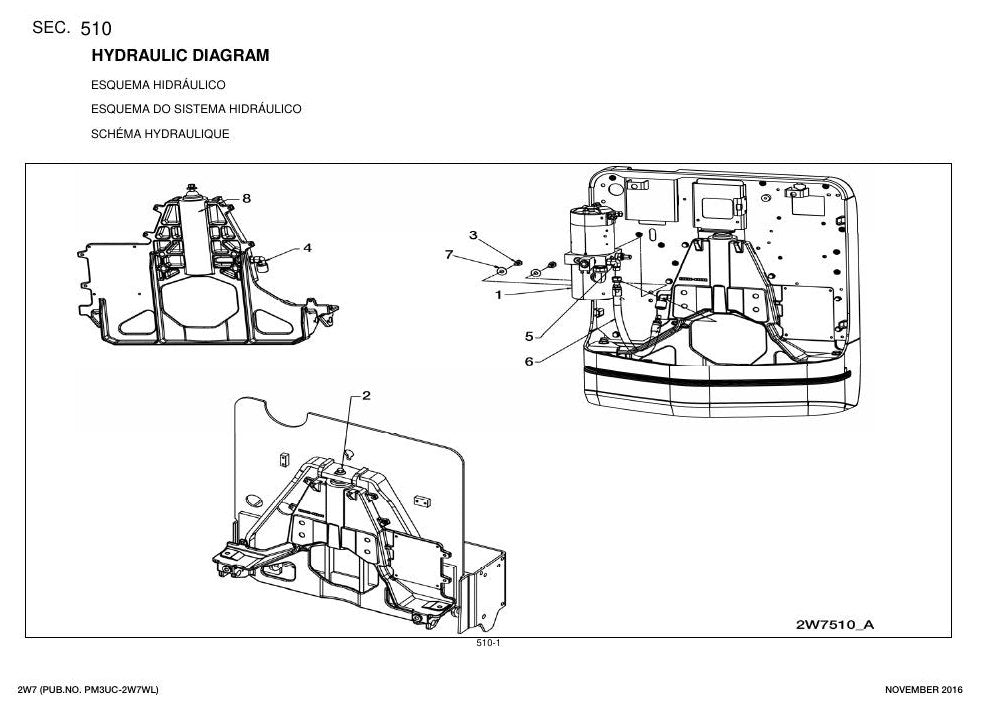 2W7 SERIES - Catálogo de Peças Nissan