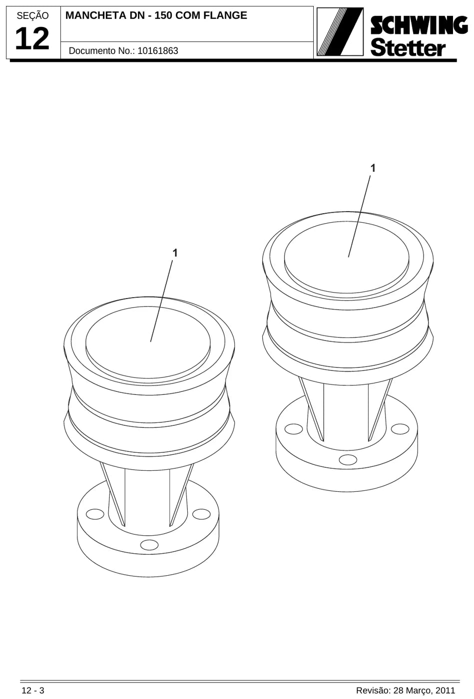 Catálogo de Peças Schwing Stetter SPL 500 Motor Cummins — Bomba Estacionária — página 3 do documento