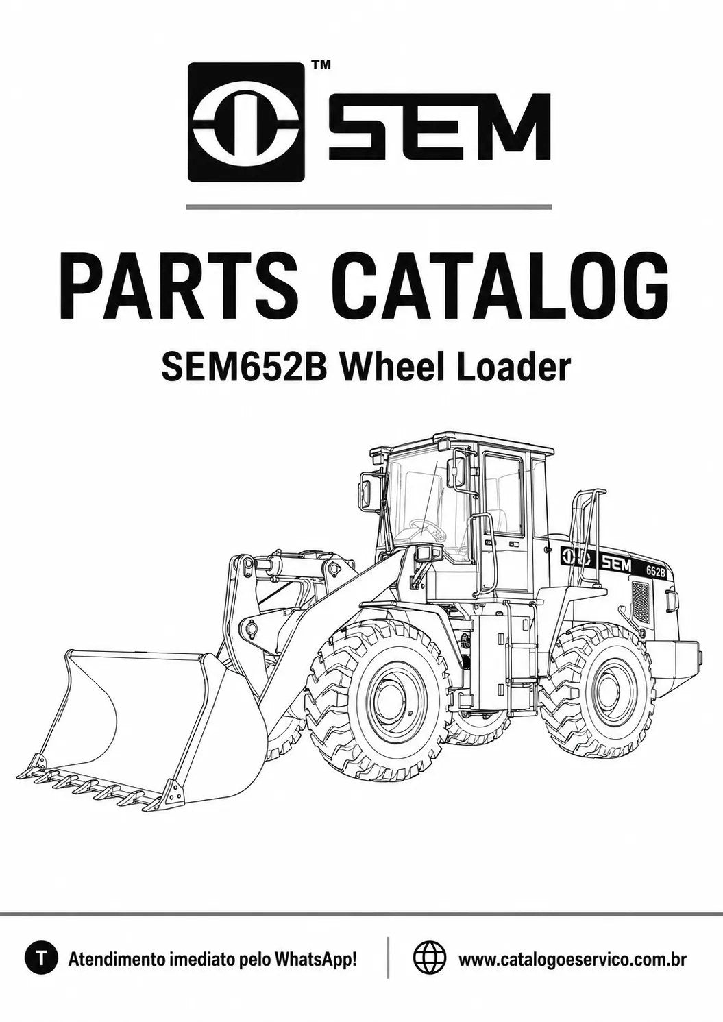 Catálogo de Peças SEM652B SEM Pá Carregadeira